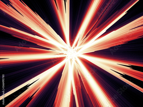 abstract fractal background. light effect