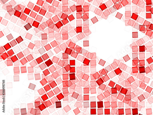 abstract background with cubes geometry