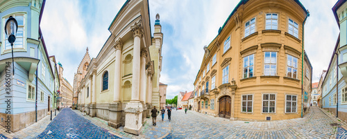 Photography BRATISLAVA, SK - MAY 25, 2015: Narrow streets of the old town area in Bratislava, Slovakia