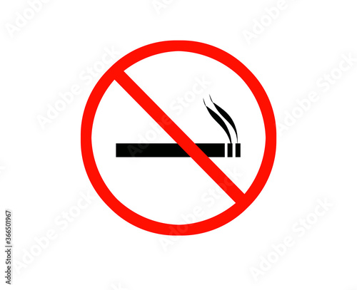 no smoking sign isolated  stop smoking 