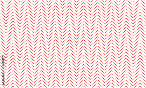 Thin seamless red zig zag pattern