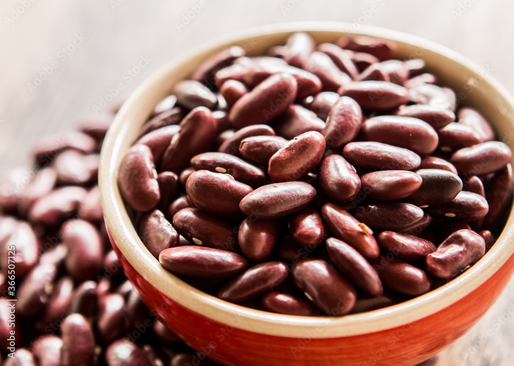 Kidney beans in bowl , in door Chiangmai Thailand Kidney beans in bowl , in door Chiangmai Thailand