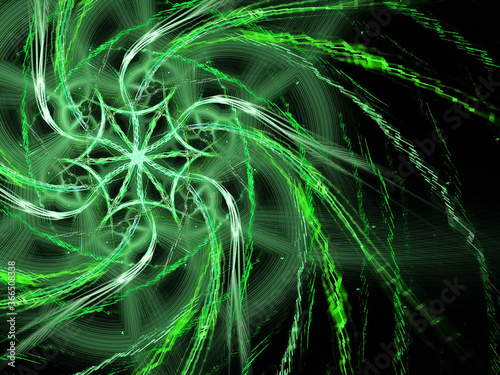 abstract fractal background with crossed lines