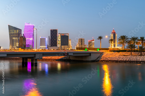 Lusail - new city in the municipality of Umm Salal, Qatar photo