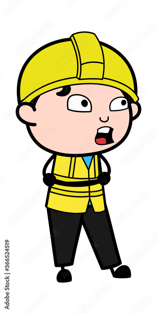 Arms Folded Engineer Cartoon Talking Arms Folded Engineer Cartoon Talking