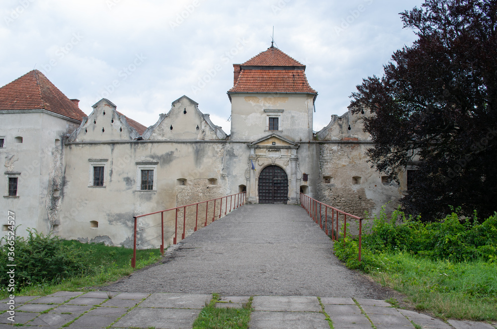 old castle in ukraine