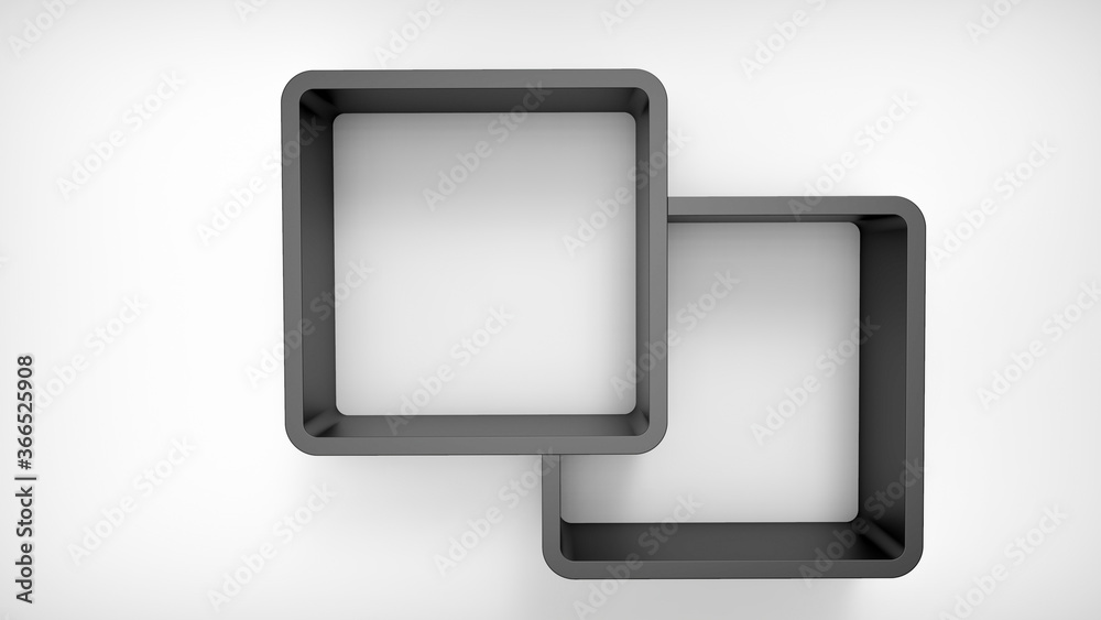 abstract  3d frame background