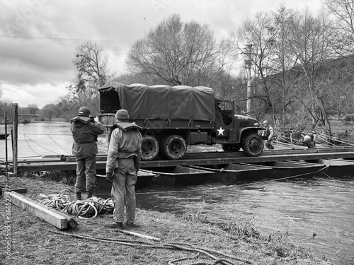 WW2 Rivercrossing photo