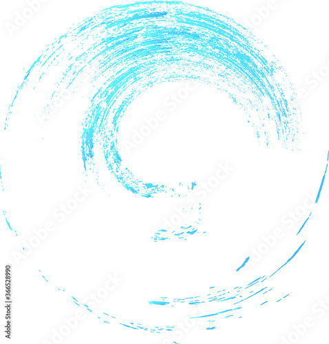 Audio Sound  logo . Music Equalizer Waves . Swirl Icon.