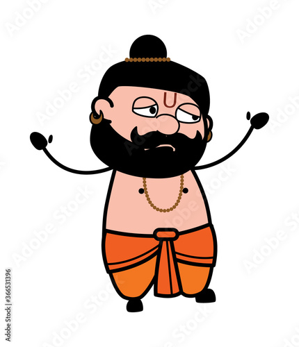 Regret Pandit Cartoon