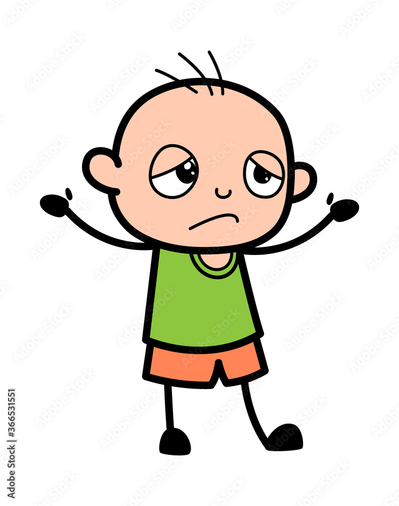 Regret Bald Boy Cartoon Regret Bald Boy Cartoon