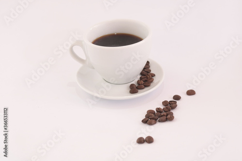 coffee in white cup