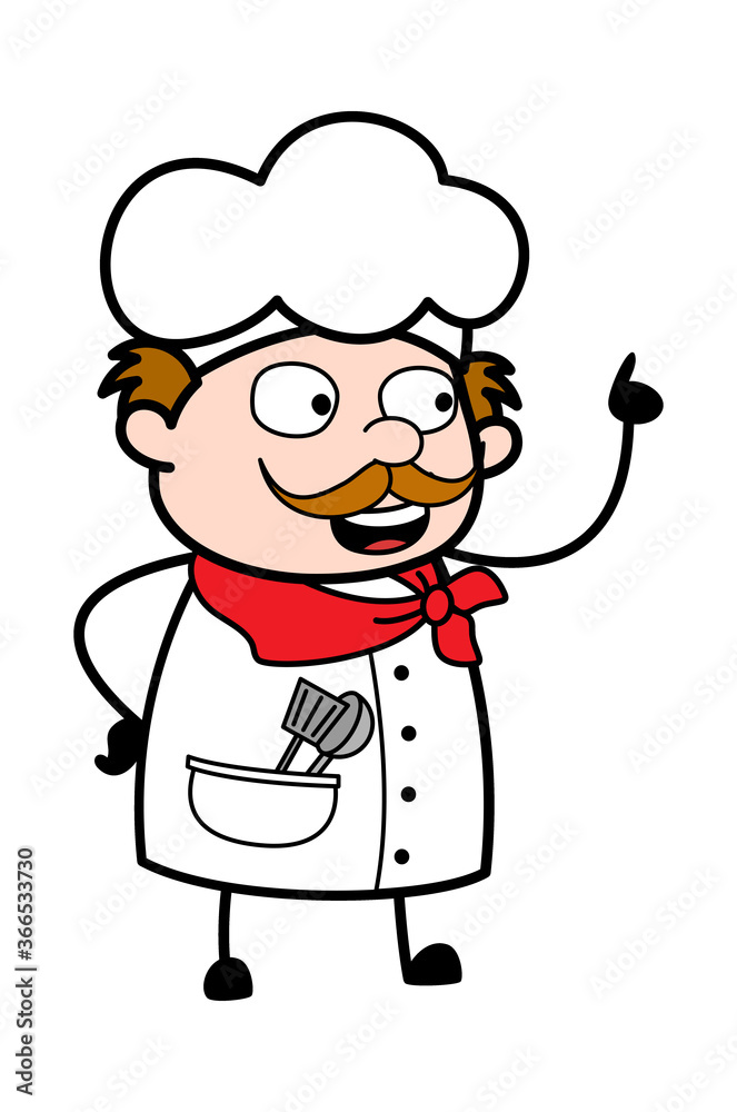 Cartoon Businessman Talking Happy Cartoon Businessman Talking Happy