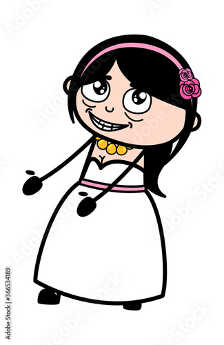 Day Dreaming Bride cartoon