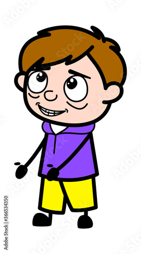 Day Dreaming Boy cartoon