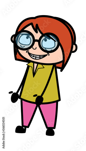 Day Dreaming Teacher cartoon