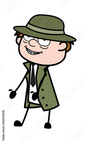Day Dreaming Spy cartoon