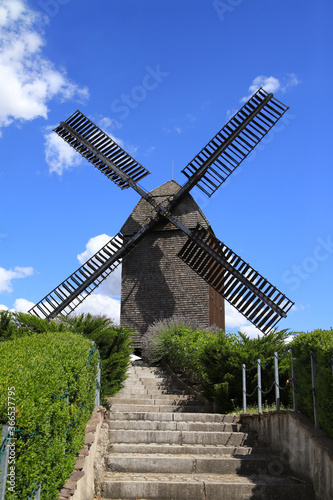 Photography The Windmill of Berlin-Marzahn, Germany