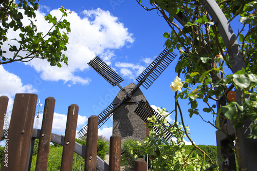 The Windmill of Berlin-Marzahn, Germany photo