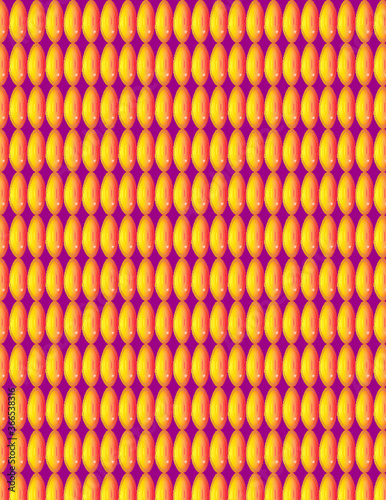 ambra stilizzata su sfondo fucsia per copertina quaderno libro borsa shopper placemate pigiamino