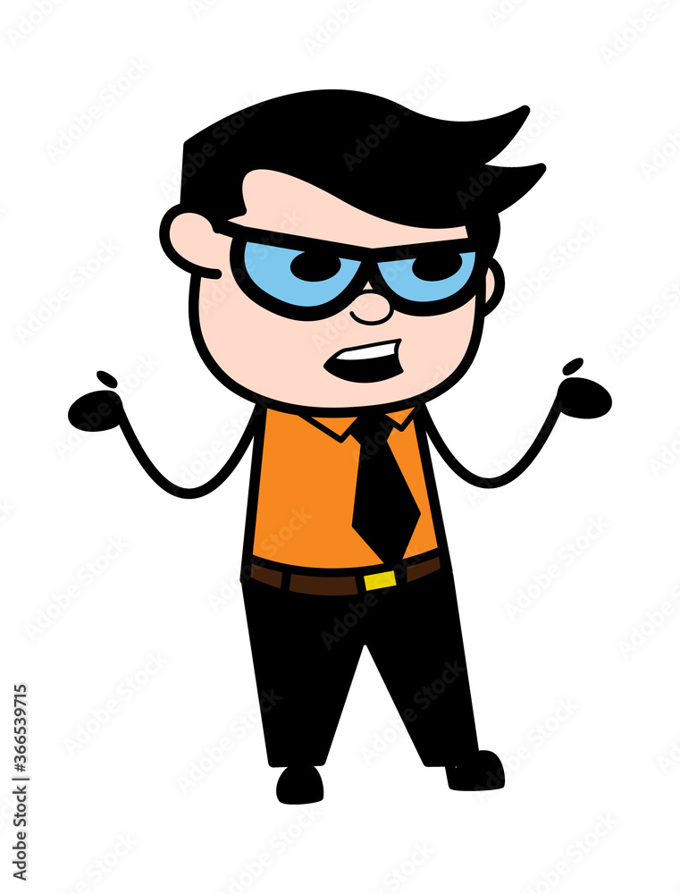 Businessman Talking Cartoon Businessman Talking Cartoon