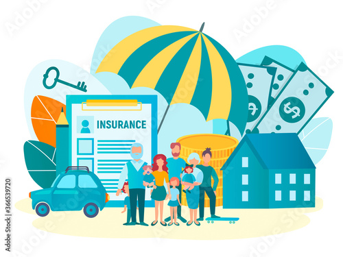 Personal and financial security of the family