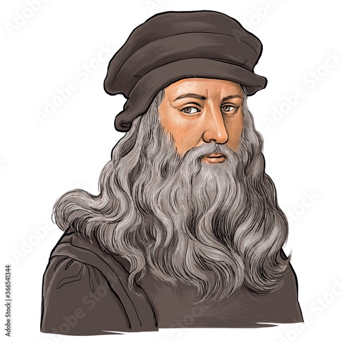 Foto Leonardo di ser Piero da Vinci, Leonardo da Vinci
