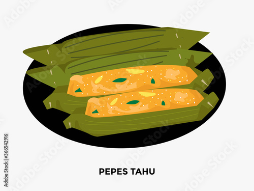 illustration of popular food in Indonesia. bakso, nasi goreng, gudeg, pecel lele, tempe penyet, nasi campur, sup buntut, ikan bakar, tempe goreng, nasi uduk, gulai, tongseng, ayam penyet, sate ayam, s
