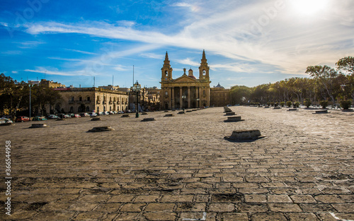 The granaries of Floriana where the rations were kept at the time of the Second World War photo