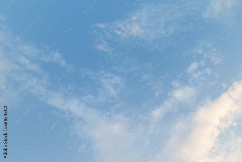 White clouds on blue sky background summer day wallpaper or banner. White clouds on blue sky background summer day wallpaper or banner.