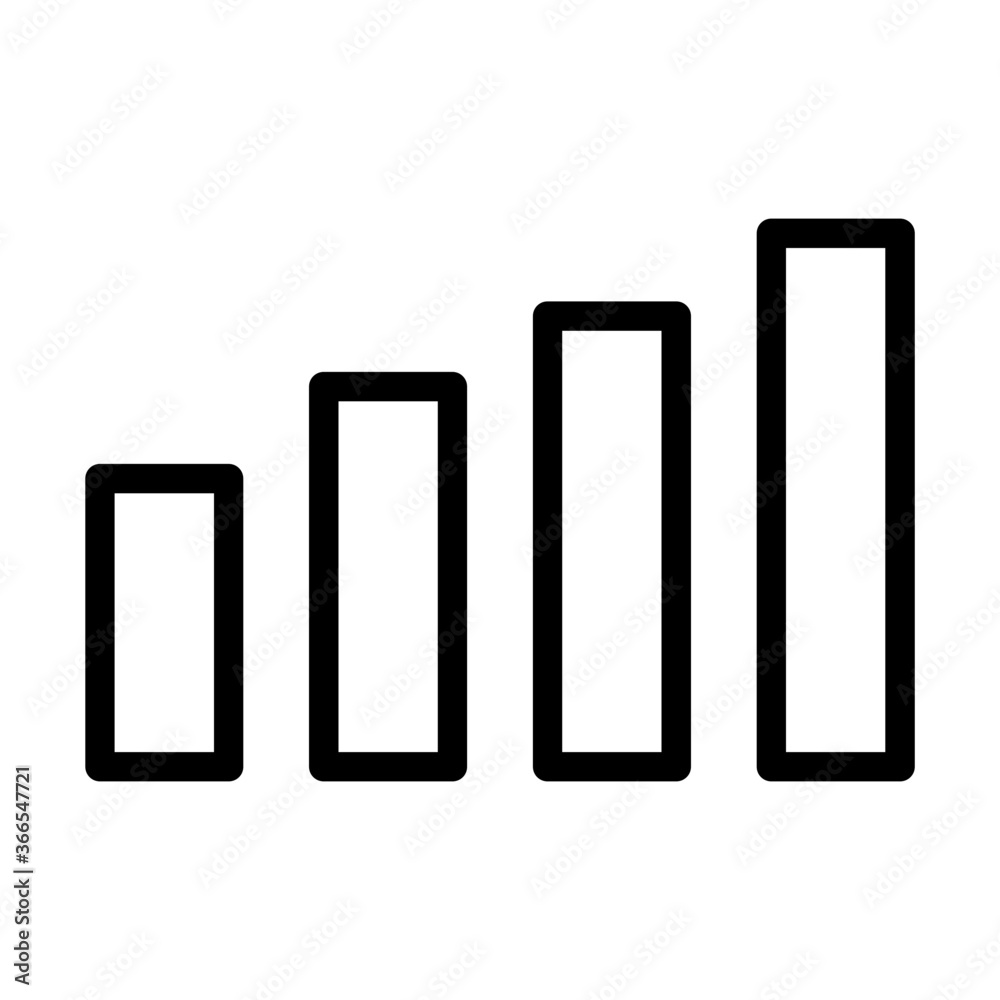 SIgnal level bar icon SIgnal level bar icon