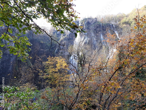 Dynamics of Waterfalls in the Mountains