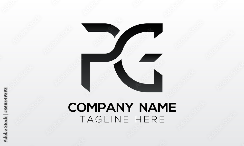 Initial PG Letter Logo With Creative Modern Business Typography Vector Template. Creative Letter PG Logo Vector.