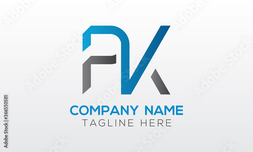 Initial PK Letter Logo With Creative Modern Business Typography Vector Template. Creative Letter PK Logo Vector.