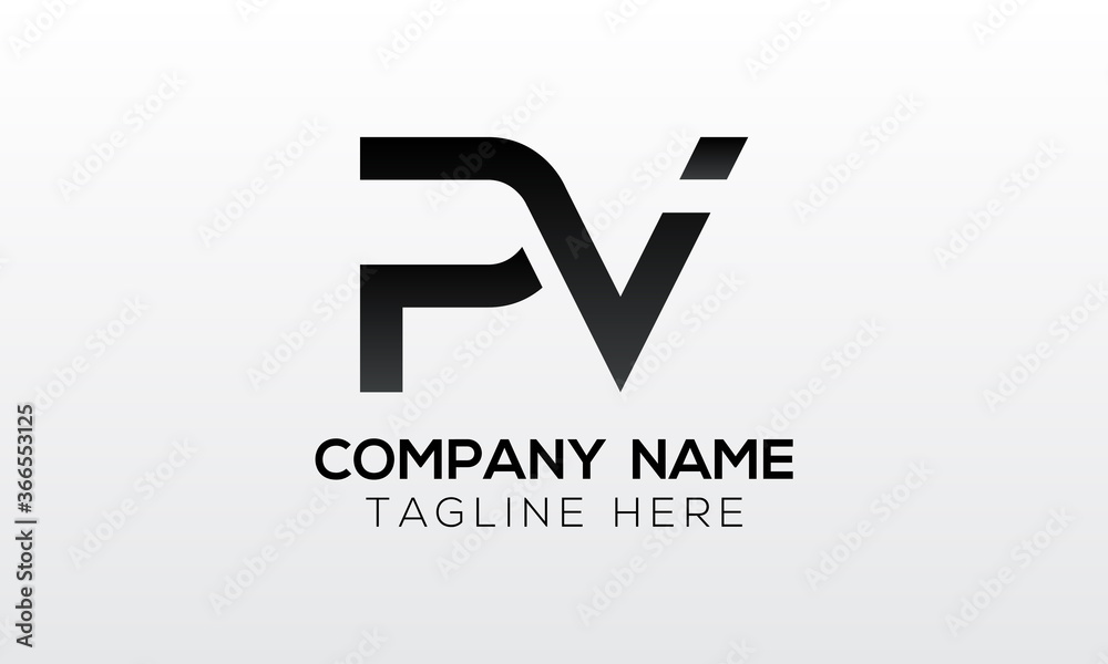 Initial PV Letter Logo With Creative Modern Business Typography Vector Template. Creative Letter PV Logo Vector. Initial PV Letter Logo With Creative Modern Business Typography Vector Template. Creative Letter PV Logo Vector.