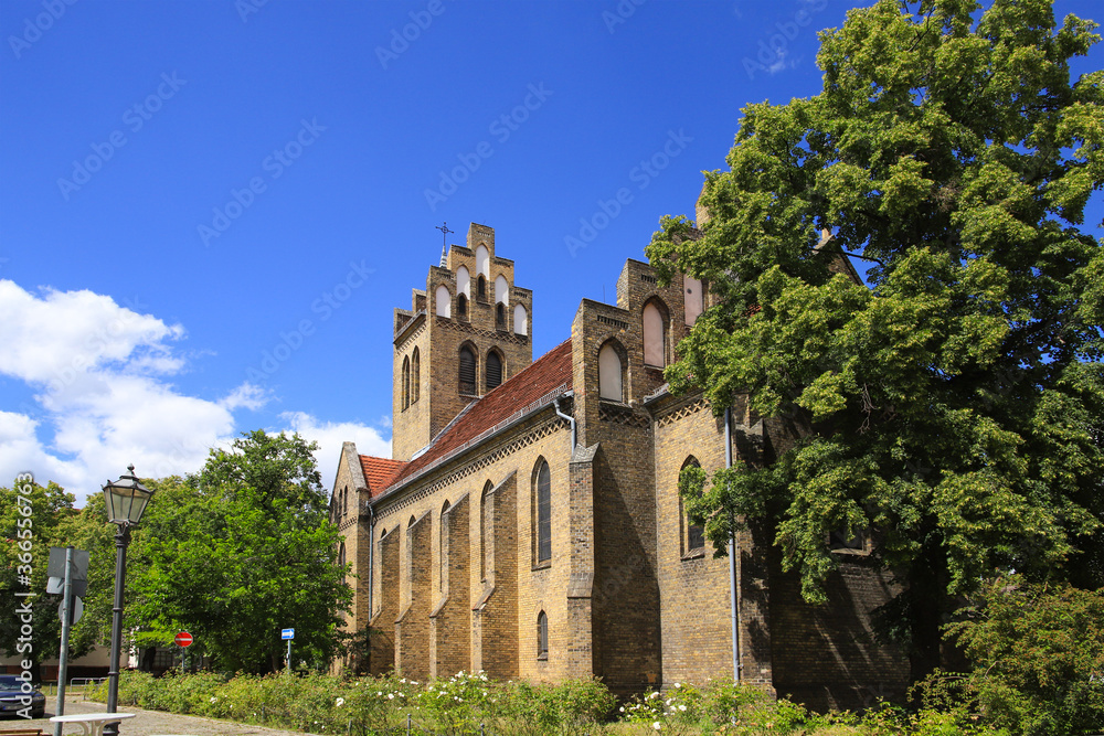 Evangelical village church of Berlin-Marzahn, Germany