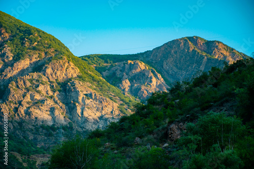 mountain landscape with mountains