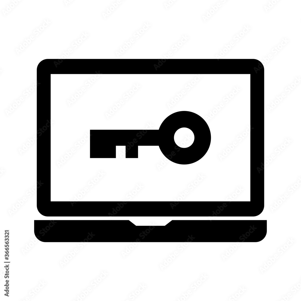 Computer security icon Computer security icon