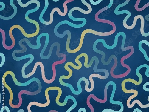 Doodle Series inspired by Pantone 2020 Color of the Year: Classic Blue