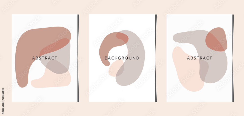 Social media banners with geometric artistic abstract, Vector illustration.