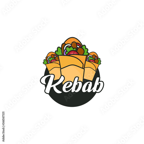 Illustration Vector Graphic of Kebab Food. Perfect to use for Food Business