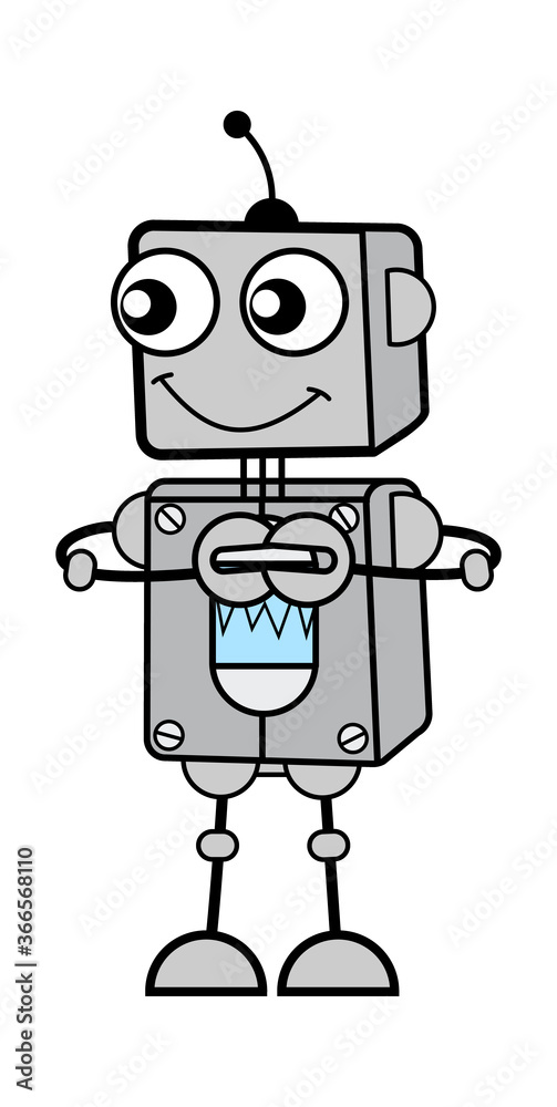 Folded Arms Robot cartoon Folded Arms Robot cartoon