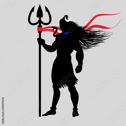 Fotografía Lord shiva Graphic art Lord Shiva digital artwork