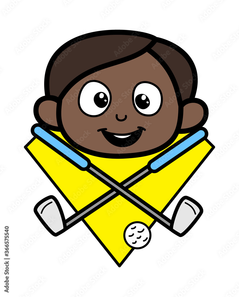 Cartoon Black Girl Golf Mascot Stock Vector Adobe Stock cartoon-black-girl-golf-mascot-stock-vector-adobe-stock