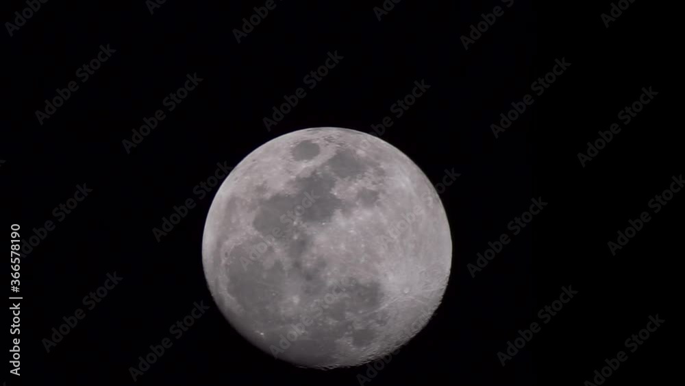 Full moon rising time-lapse evolution Full moon rising time-lapse evolution