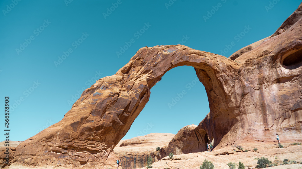 Corona arch in Arches National Park Moab Utah