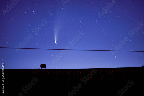 NEOWISE Comet, Kometa photo