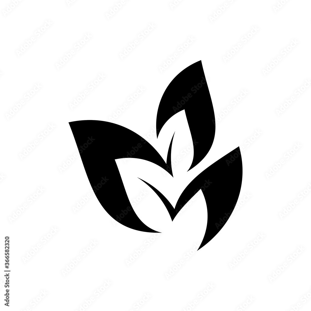 Leaves Logo. Icon design. Template elements Leaves Logo. Icon design. Template elements