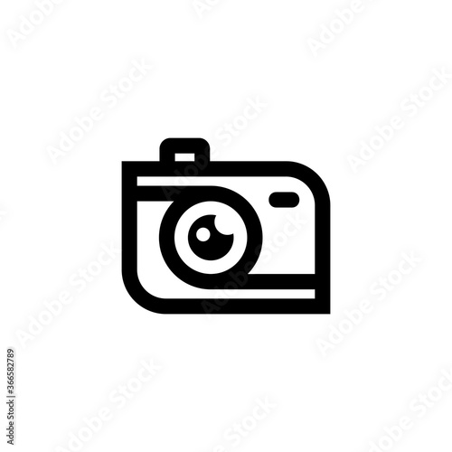 Camera Logo. Icon design. Template elements