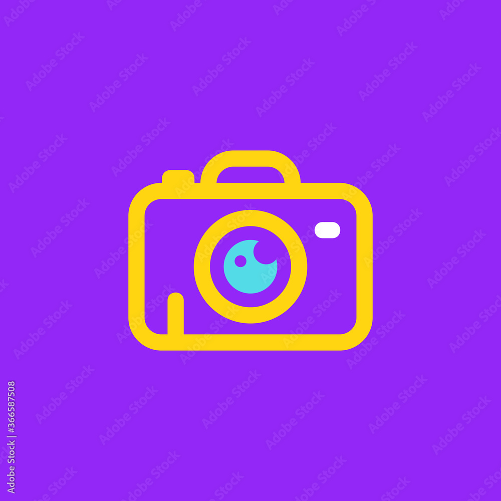 Camera Logo. Icon design. Template elements Camera Logo. Icon design. Template elements